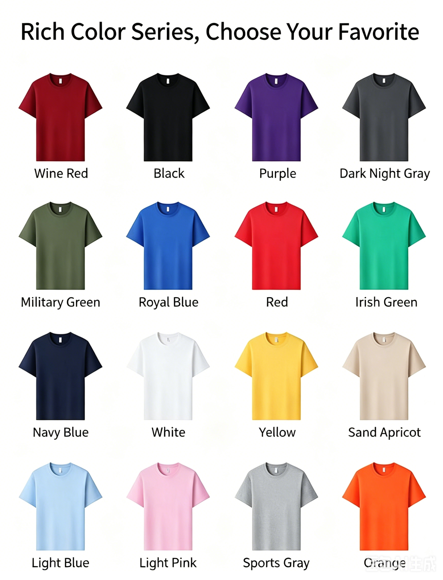 190G cotton T-shirt detail 9
