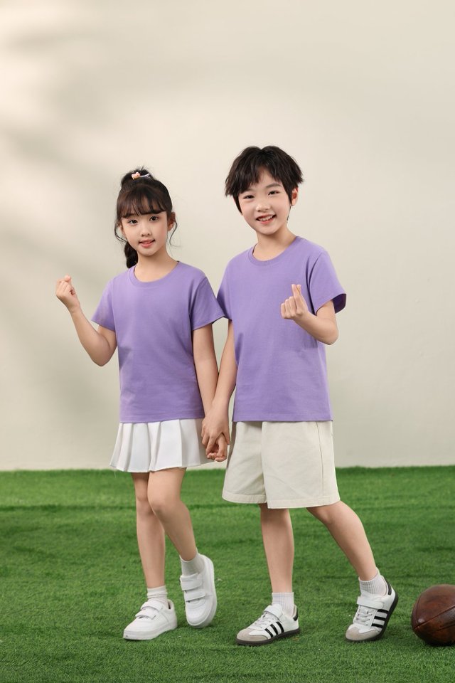 200G kids cotton T-shirt detail 4