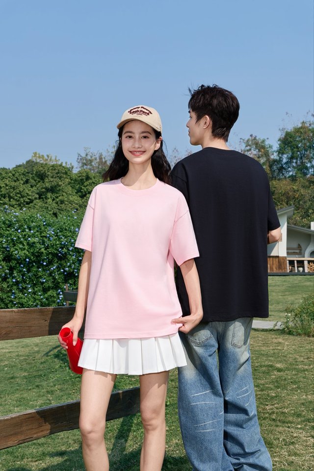 260G cotton T-shirt detail 2