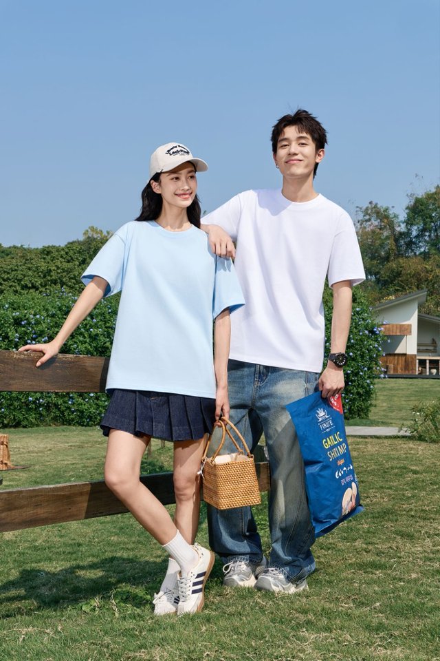 260G cotton T-shirt detail 7